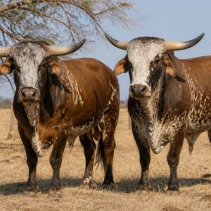 Crossbreed Oxen Pair